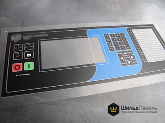 УФ-печать на пленке лавсан для пленочных клавиатур. Тираж 30 шт.